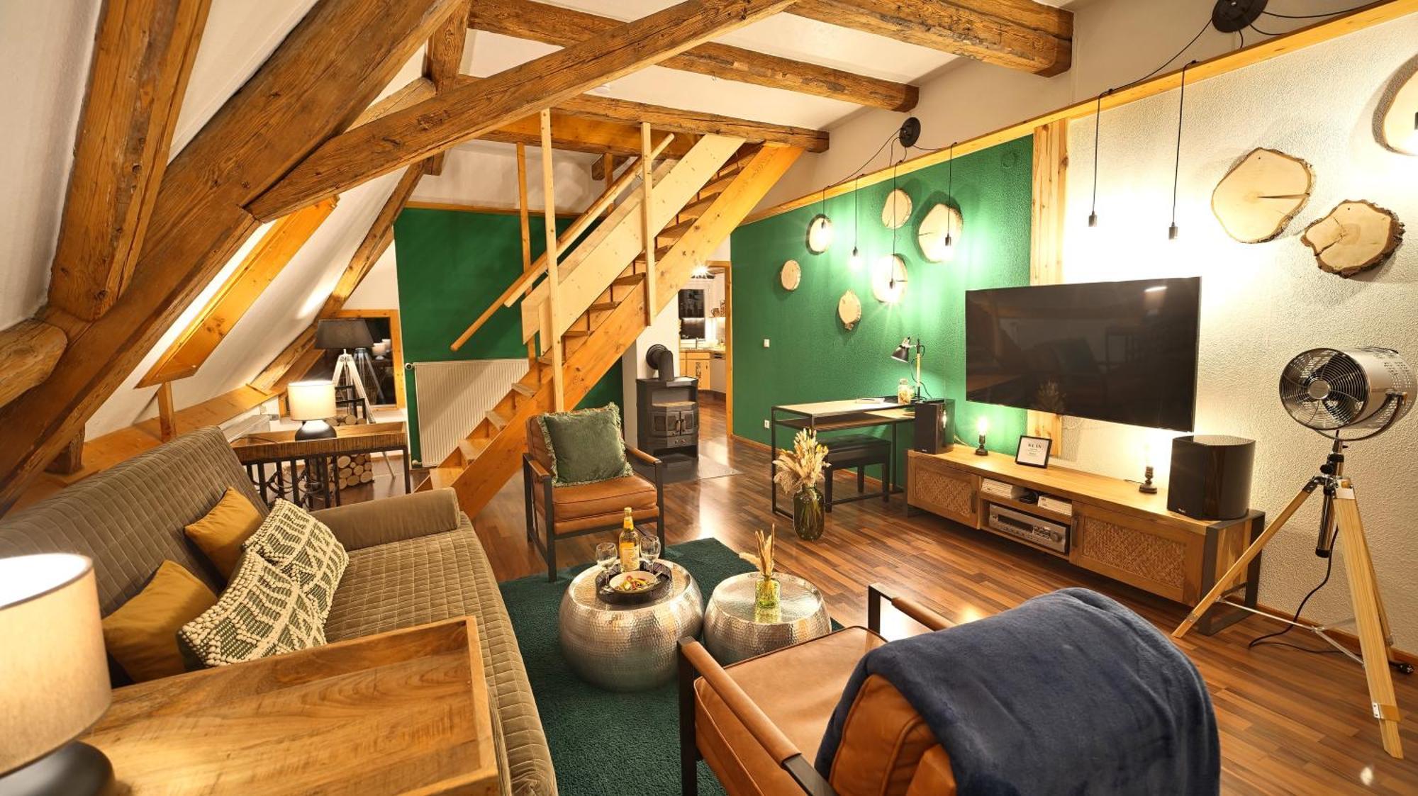 Green Loft Schwarzwald - Dach-Balkon--Musik-Ecke Fluorn-Winzeln Kültér fotó